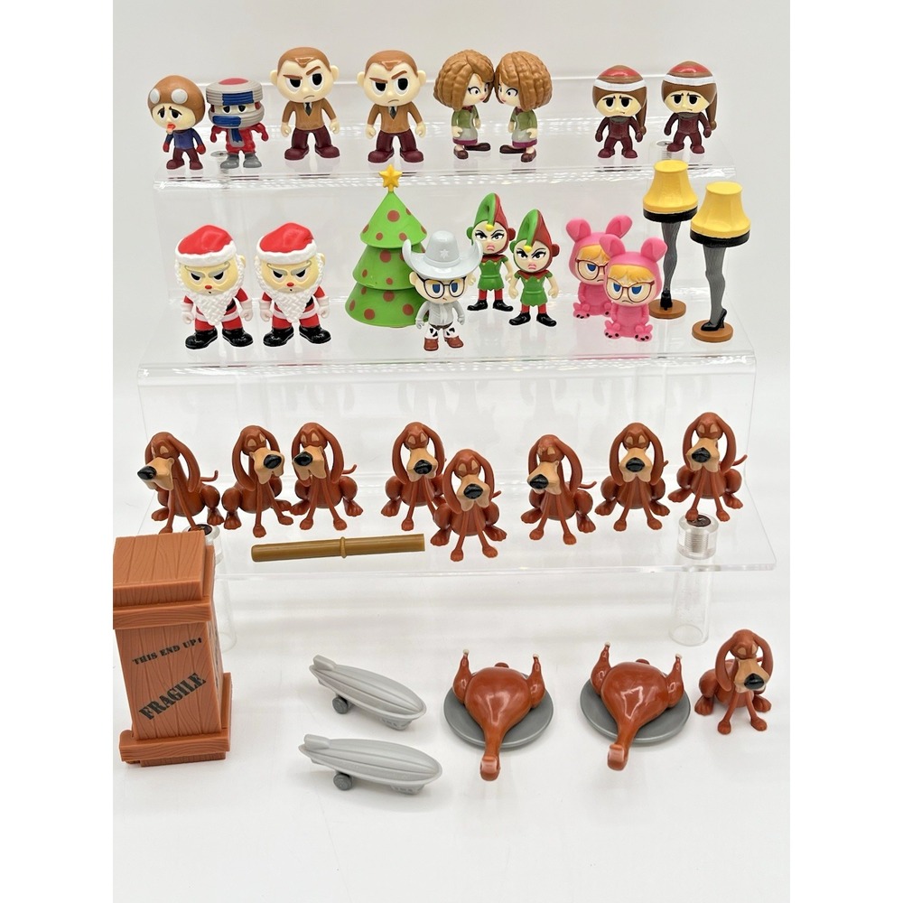 A Christmas Story Advent Calendar 33pc Mini Figures Replacement Pieces Lot Incom
